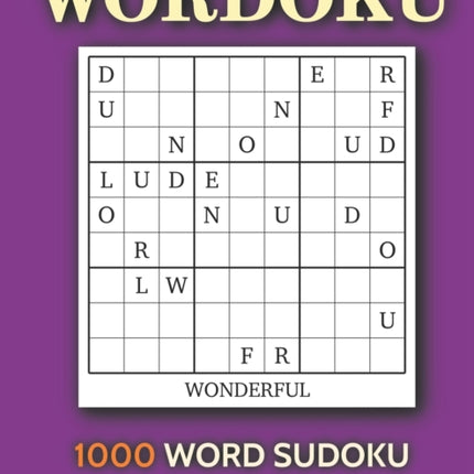 Wordoku - 1000 Word Sudoku Puzzles volume 2