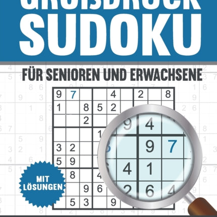Großdruck Sudoku Für Senioren: Mittel Schwere
