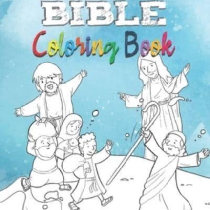 BIBLE Coloring book: Discover the bible while having fun - Biblical coloring book for kids