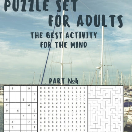 Puzzle set for adults: The best activity for the