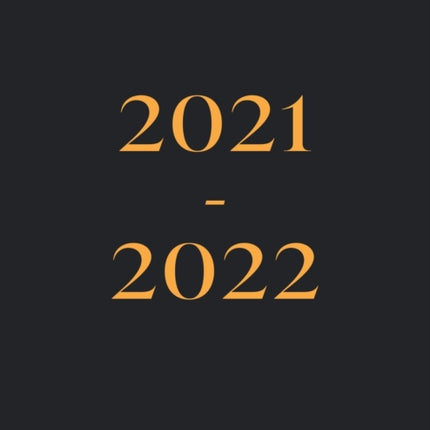 2021-2021 Diary: Week To View Academic Year