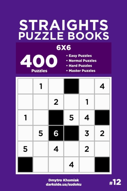 Straights Puzzle Books - 400 Easy to Master