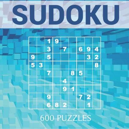 Sudoku Puzzle Book for Adults - 600 Puzzles - Medium to Hard: Puzzles with Solutions for Sudoku Lovers