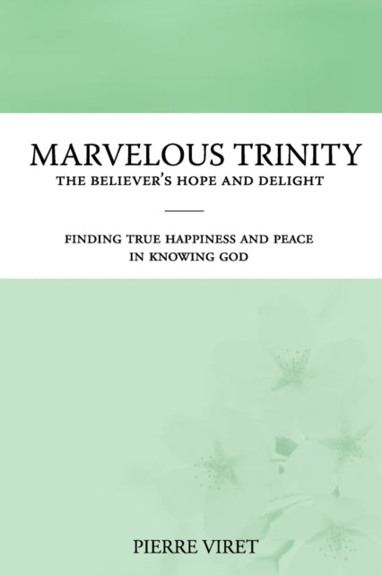 Marvelous Trinity, the Believer's Hope and