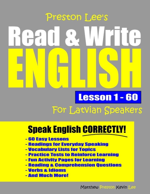 Preston Lee's Read & Write English Lesson 1 - 60