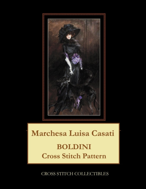 Marchesa Luisa Casati: Boldini Cross Stitch Pattern