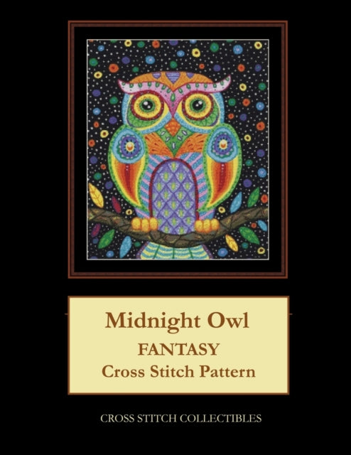 Midnight Owl: Fantasy Cross Stitch Pattern