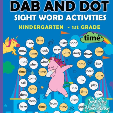 Dab and Dot Sight Word Activities: 100+ Dot to