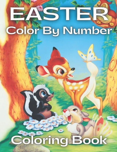Easter Color By Number Coloring Book: An Adult Coloring Book with Fun, Easy, and Relaxing Coloring Pages (Color by Number Coloring Books )
