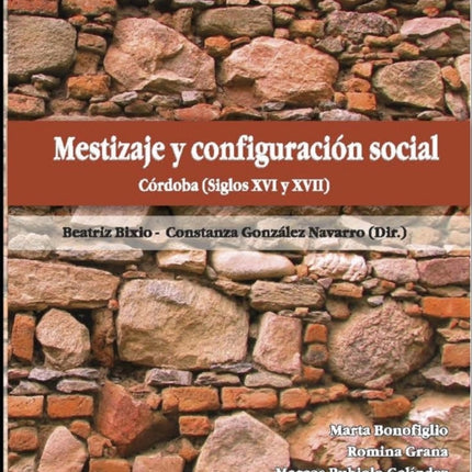 Mestizaje y configuración social.: Córdoba