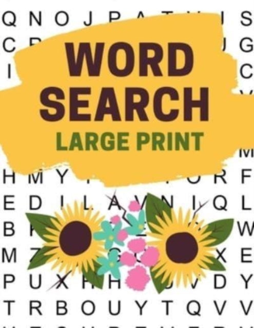 Large Print Word Search: 100 Large Letter Word