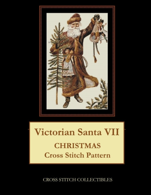 Victorian Santa VII: Christmas Cross Stitch Pattern