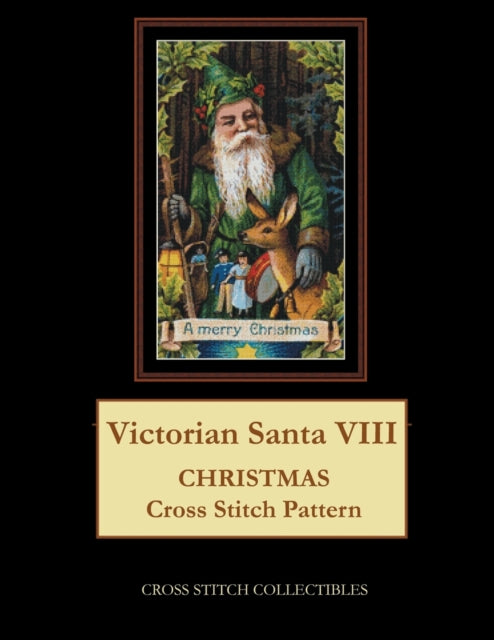 Victorian Santa VIII: Christmas Cross Stitch Pattern