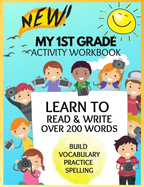 New 1st Grade Sight Words Activity Book: Learn to