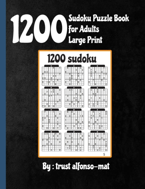 1200 sudoku puzzle book for adults large print: the big soduko book's puzzles for adult and teen with 1200 collection sodoku, Tons of Fun for your Brain, soduku Challenge For Adults,