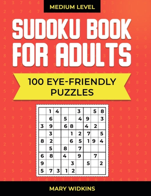 Medium Level Sudoku Book For Adults 100