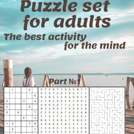 Puzzle set for adults: The best activity for the