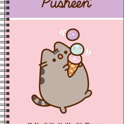 Pusheen 16Month 20262027 WeeklyMonthly Planner Calendar