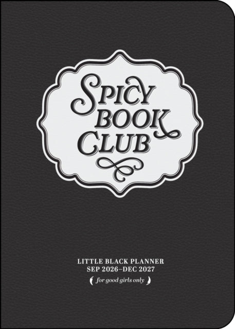 Spicy Book Club 16Month 20262027 WeeklyMonthly Planner Calendar