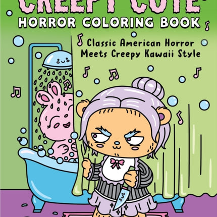 Creepy Cute Horror Coloring Book