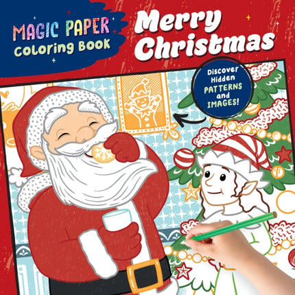 Magic Paper Coloring Book Merry Christmas