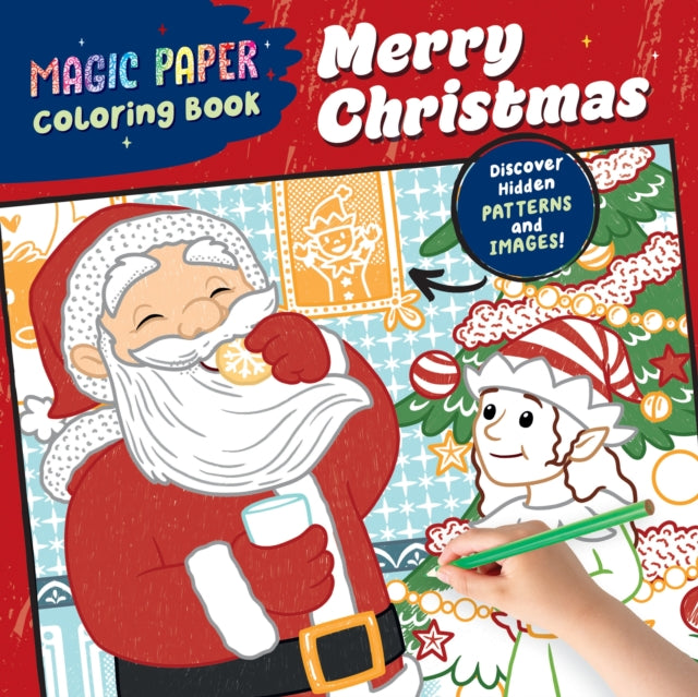 Magic Paper Coloring Book Merry Christmas