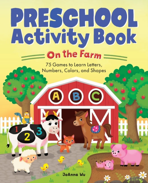 Preschool Activity Book on the Farm: 75 Games to