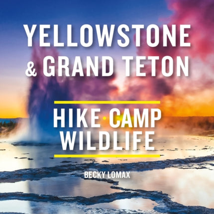 Moon Yellowstone  Grand Teton