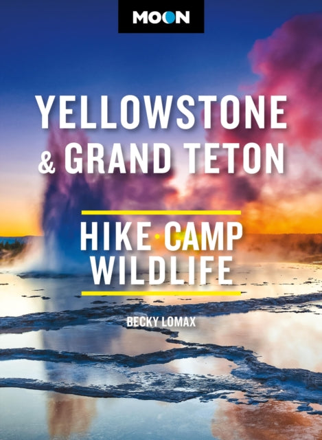 Moon Yellowstone  Grand Teton