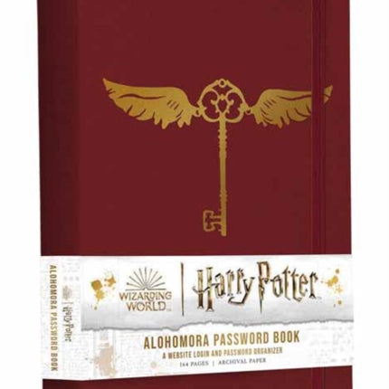 Harry Potter: Alohomora Password Book: A Website and Password Organizer 