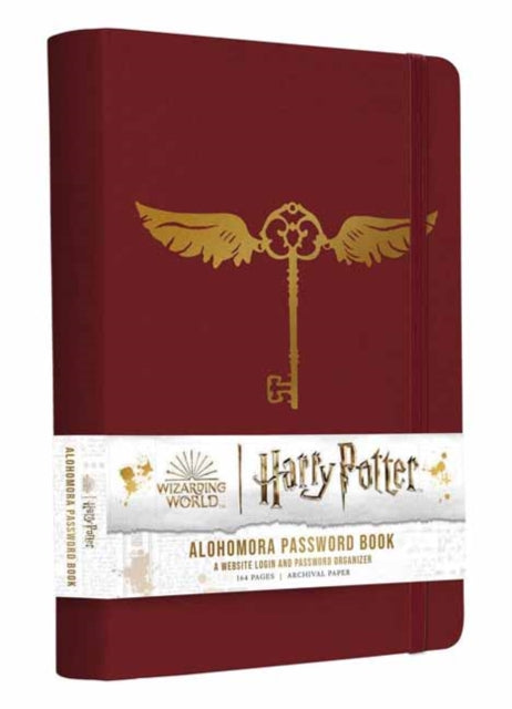 Harry Potter: Alohomora Password Book: A Website and Password Organizer 