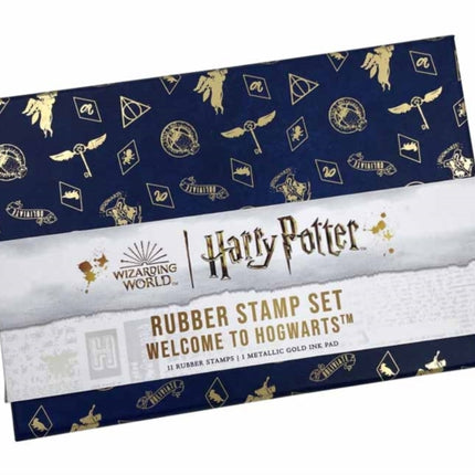 Harry Potter: Welcome to Hogwarts Rubber Stamp Set