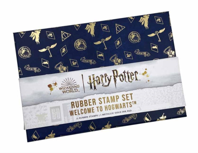 Harry Potter: Welcome to Hogwarts Rubber Stamp Set