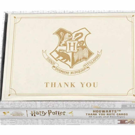 Harry Potter: Hogwarts Thank You Boxed Cards (Set of 30)