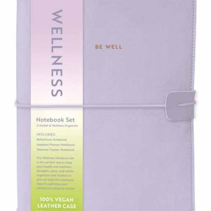 Wellness Notebook Set: Health & Wellness Organizer, A