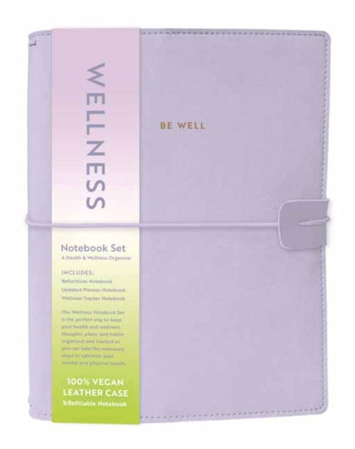 Wellness Notebook Set: Health & Wellness Organizer, A