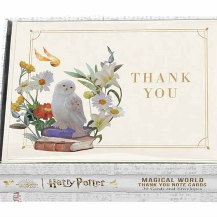 Harry Potter: Magical World Thank You Boxed Cards (Set of 30)