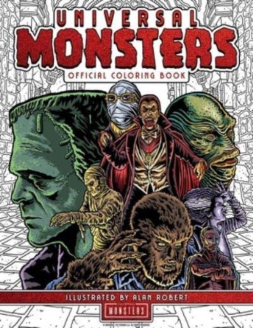 Universal Monsters The Official Coloring Book