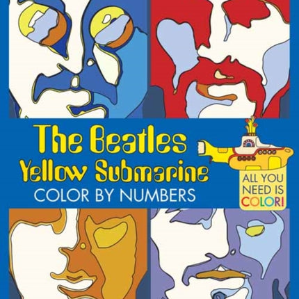 The Beatles Yellow Submarine Color By Numbers