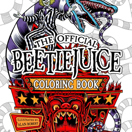 Beetlejuice The Official Coloring Book