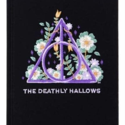 Harry Potter Deathly Hallows Embroidered Journal