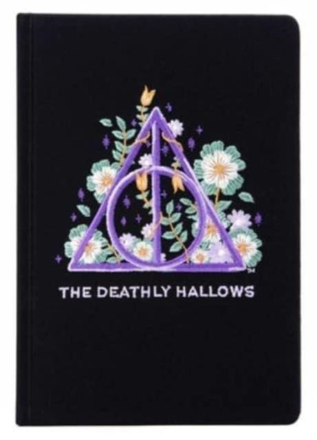 Harry Potter Deathly Hallows Embroidered Journal