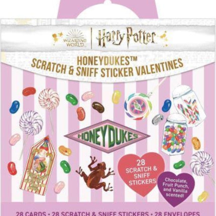 Harry Potter Honeydukes Scratch  Sniff Sticker Valentines