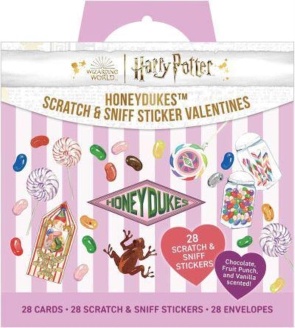 Harry Potter Honeydukes Scratch  Sniff Sticker Valentines