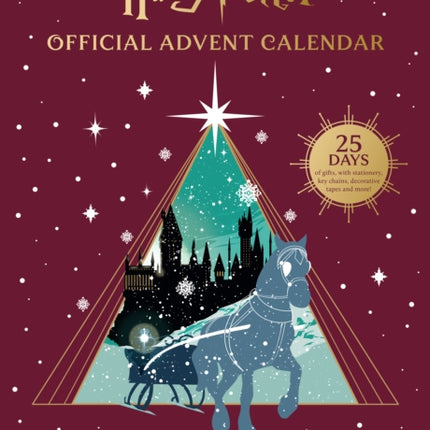 Harry Potter Official Advent Calendar Hogwarts Seasonal Surprises