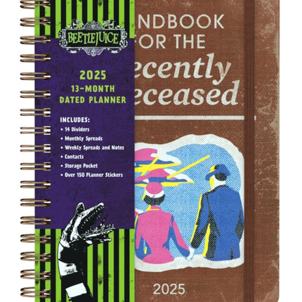 2025 Beetlejuice 13Month Weekly Planner