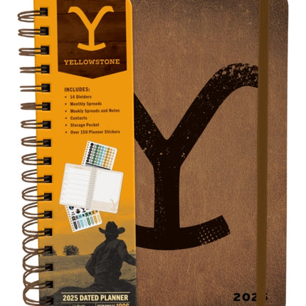 2025 Yellowstone The Dutton Ranch 13Month Weekly Planner