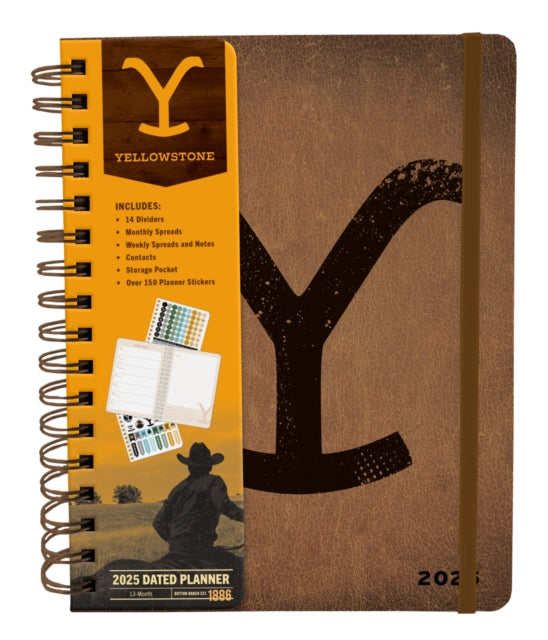 2025 Yellowstone The Dutton Ranch 13Month Weekly Planner