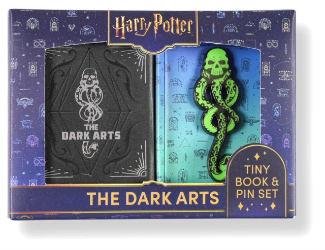 Harry Potter Dark Arts Tiny Book and Pin Set