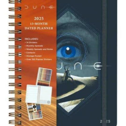 2025 Dune Part 2 13Month Weekly Planner